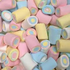 Cible arc en ciel marshmallow